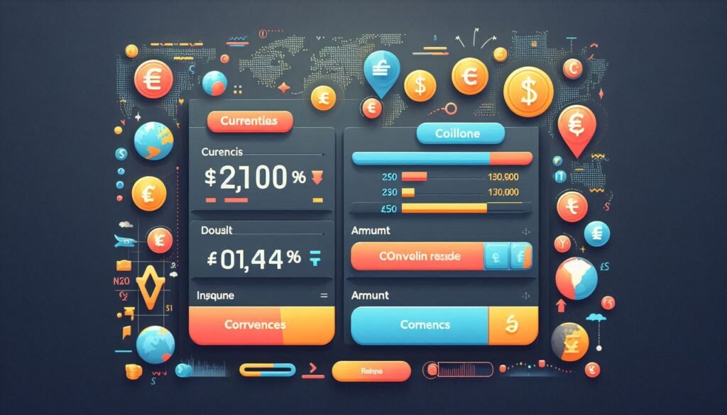 "Free online Currency Converter tool for real-time exchange rate conversion between global currencies"