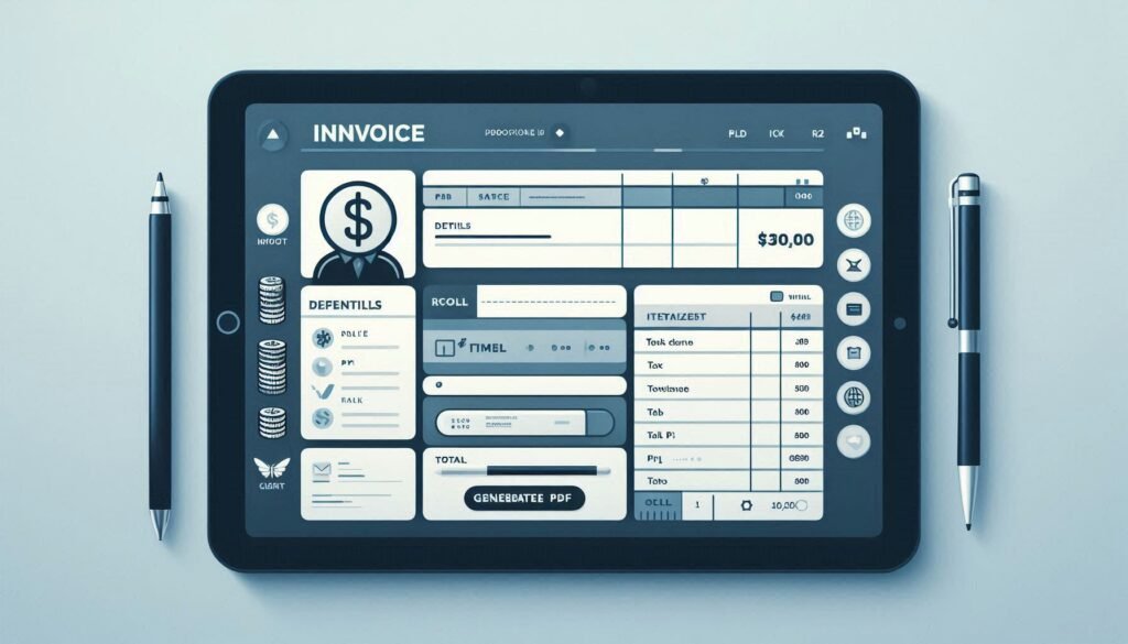 "Free online Invoice Generator tool to create professional and customizable invoices quickly"